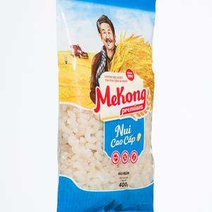 Riz séché de haute qualité OEM, macaroni, riz séché non OGM, nouilles de riz pour soupes, fondue, fournisseur premium du Mekong au Vietnam, sac de 200g en stock - Product Image 2