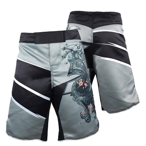 Pantalones Cortos de Boxeo MMA Personalizados para Hombre, Hechos en Fábrica ODM, Ajuste Delgado, Poliéster/Algodón, Cómodos, Impresión por Transferencia de Calor - Product Image 2
