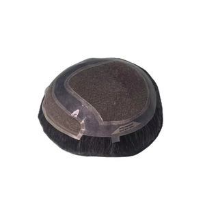 Cabello Natural 100% Humano, Prótesis Capilar, Sistema de Parches Capilares, Cabello Taz, Bangladesh - Product Image 5