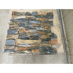Azulejo <span class=keywords><strong>de</strong></span> pared suelto gris azul irregular <span class=keywords><strong>de</strong></span> <span class=keywords><strong>piedra</strong></span> <span class=keywords><strong>de</strong></span> pila <span class=keywords><strong>seca</strong></span> <span class=keywords><strong>de</strong></span> cara dividida Natural <span class=keywords><strong>de</strong></span> estilo moderno con acentos <span class=keywords><strong>de</strong></span> óxido para paredes exteriores - Product Image 2