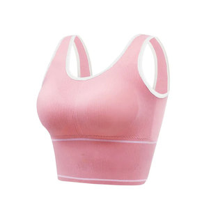 Sujetador deportivo de fitness activo para mujer 2025 hecho en Pakistán Material de algodón y poliéster de talla grande estilo Simple para deportes de gimnasio - Product Image 5