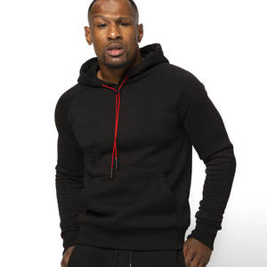 Sudadera con capucha para hombre, hecha a medida, de talla grande, manga larga, algodón suave de alta calidad, tela transpirable, logotipo impreso de Color sólido - Product Image 2