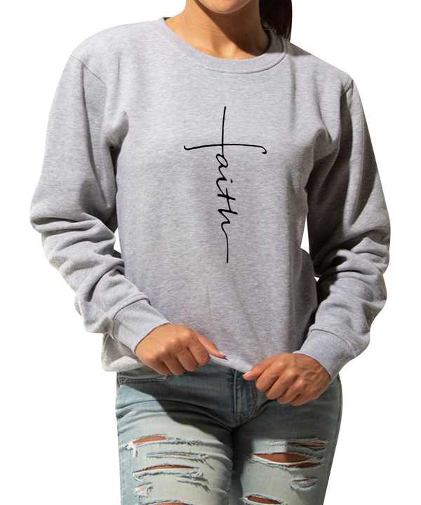 Online 2025 Whole sale Women's Sweatshirt Crew Neck Eco Smart Recycled Cotton-Blend Fleece women's hoodies