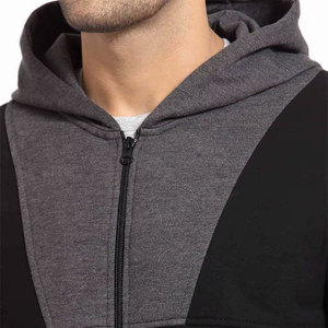 Sweat à capuche léger en coton et polyester vierge personnalisé pour hommes Street Wear OEM Logo Custom Casual Hoodies - Product Image 4