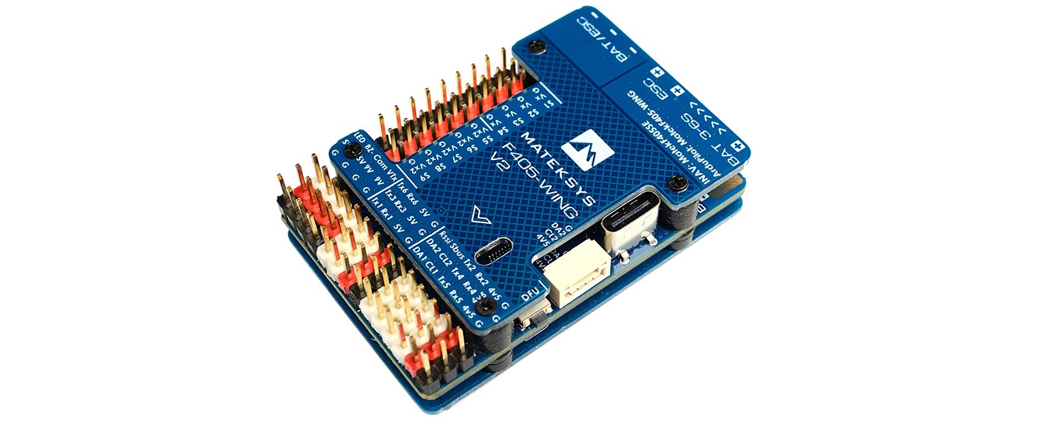 Matek F405-WING V2 BLEU