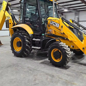 Retroexcavadora de ruedas usada 2022 JCB 3CX14, retroexcavadora y cargadora frontal para construcción de edificios - Product Image 1