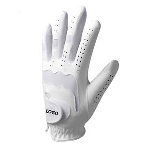 Gants de golf en cuir de mouton Cabretta d'agneau à logo personnalisé respirant de qualité supérieure pour hommes et femmes de nouveau style - Product Image 3