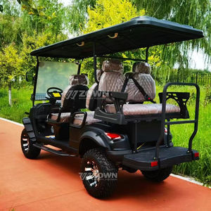 2025 último diseño de alta calidad carrito de golf eléctrico Buggy marco de aluminio de acero 5-6 asientos 5kw 48V Club Car certificado CE 2 años - Product Image 4