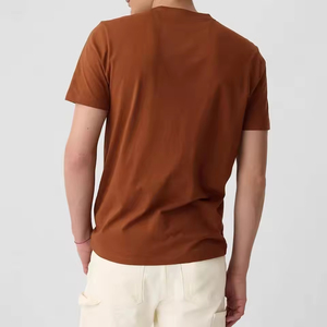 Nouveau T-shirt en coton décontracté de haute qualité pour hommes Streetwear T-shirt surdimensionné Impression de logo personnalisé T-shirt de haute qualité pour hommes - Product Image 6