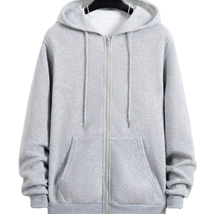 Sudaderas con Capucha Unisex Extra Grandes, Personalizadas, con Cierre, de Algodón 100%, Gruesas y Térmicas para Invierno, para Hombre - Product Image 1