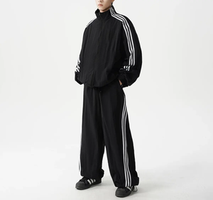 ชุดวอร์มกันลมแบบมีฮู้ดสำหรับฤดูหนาว ออกแบบเองได้ ขายส่ง ชุดลำลองขายดี สไตล์สตรีท ผ้าฟลีซ ระบายอากาศได้ดี - Product Image 6