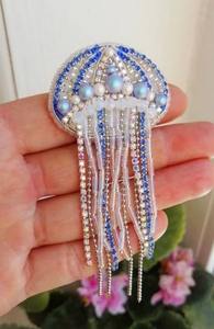 Llavero con Colgante de Hoja YueTong, Cuentas de Cuarzo Transparente, Trenzado, Impermeable, Duradero, Ecológico, Joyería Boho al por Mayor - Product Image 4