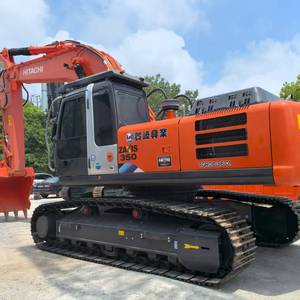 Excavadora de cadenas Hitachi ZX350 usada, original de Japón, alto rendimiento, rentable, excavadoras Hitachi ZX350H de 35 toneladas de segunda mano. - Product Image 1
