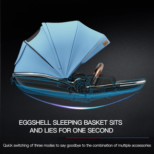 Cochecito <span class=keywords><strong>plegable</strong></span> de bebé de diseño de moda ligero de una mano de la <span class=keywords><strong>mejor</strong></span> calidad/<span class=keywords><strong>carrito</strong></span> de bebé para recién nacido - Product Image 3