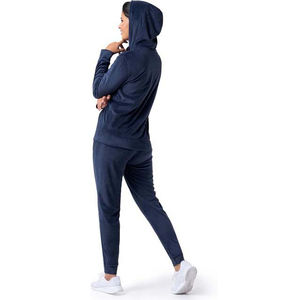 <b>Women</b> Winter Hooded Tracksuit Breathable 100% Cotton Gym Fitness Activewear Customizable Lightweight <b>Jogger</b> <b>Pants</b> and Hoodie Set - Product Image 2