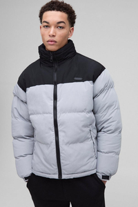 เสื้อแจ็คเก็ตพัฟเฟอร์ผู้ชายแบบมีฮู้ดถอดได้ กันน้ำ อุ่นสบายสำหรับฤดูหนาว เสื้อโค้ทบุใยสำหรับใส่กลางแจ้ง ผลิตตามสั่งจากโรงงาน - Product Image 6