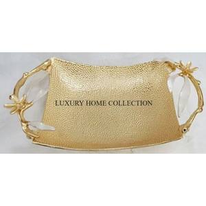 ชามเสิร์ฟโลหะที่ได้รับแรงบันดาลใจจากโบราณแบบพรีเมี่ยมรูปทรงที่ไม่เหมือนใครและมีรายละเอียดที่สวยงามสำหรับการตกแต่งโต๊ะที่ประณีต - Product Image 1