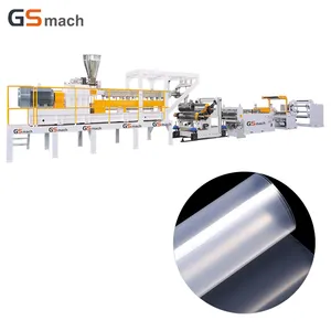 Plastic PET Sheet Roll Extrusion Make Machine for Decorative Film Application