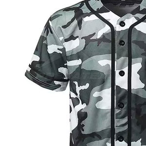 ชุดเบสบอลผู้ใหญ่แบบออกแบบเอง บริการ OEM ขายส่ง ระบายอากาศได้ดี แห้งเร็ว โพลีเอสเตอร์ 100% - Product Image 6