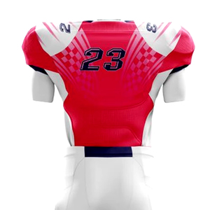Maillot de football américain personnalisé pour hommes 2025, respirant, séchage rapide, antibactérien, grande taille, logo avant, 100% polyester - Product Image 6