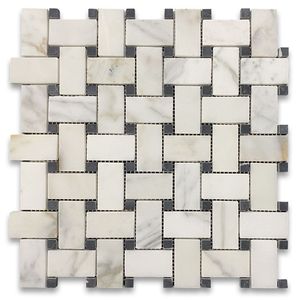 Mosaico de Mármol Blanco Lechoso Niles, Pulido/Acristalado, Forma Irregular, 8mm de Grosor, Resistente al Agua, Ecológico, 5 Años de Garantía, para Paredes Interiores - Product Image 4