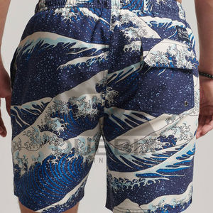 Pantalones cortos de playa de nuevo estilo de secado rápido hechos en poliéster Spandex Pantalones cortos de playa más vendidos - Product Image 3