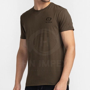 Camisetas casuales para hombre, ligeras y duraderas, tejido de punto de algodón 100%, logotipo personalizable - Product Image 2
