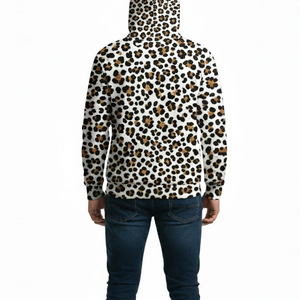 Wholesale Rate Streetwear <b>Leopard</b>-<b>print</b> Men <b>Hoodies</b> For Sale Premium Quality Male Casual Wear Men Pullover <b>Hoodies</b> - Product Image 2