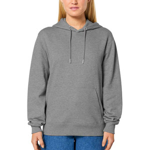 Lite Purple Color Plain Mens Pullover Hoodies Heavy 100% Cotton Street Front Kangaroo Pocket Heavyweight Regular Fit Hoodies - Product Image 2