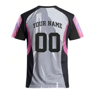 Camiseta de Fútbol de Cuello Redondo de Alta Calidad, Número y Logotipo Personalizados, Impresión por Sublimación, 100% Poliéster - Product Image 2