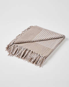 Luxury <b>Chunky</b> <b>Knit</b> 100% Cotton Throw <b>Blanket</b> Warm and Cozy with Printed Pattern for Cold Nights - Product Image 4