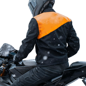 Vêtements de sécurité Manches en cuir Vestes de moto en polyester Travaux de construction Imperméable - Product Image 2