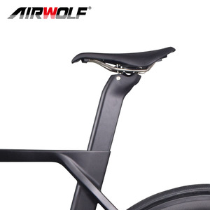 Vélo de route Airwolf à frein à disque plat R8020-22 vitesses, frein hydraulique, cadre en fibre de carbone T1000, pneus larges 700*32C - Product Image 6