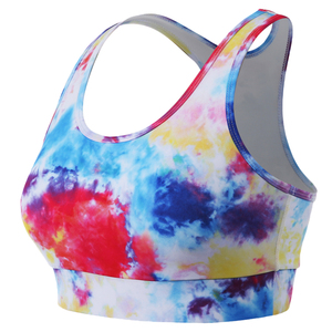 Sujetador Deportivo Halter Premium sin Costuras con Estampado por Transferencia Térmica para Mujer, para Yoga, Fitness, Gimnasio, Correr, de Secado Rápido, Transpirable, Antichoque, con Elasticidad en Cuatro Direcciones - Product Image 4