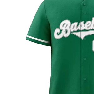 Camiseta Deportiva Personalizada OEM con Sublimación y Bordado, Estilo Universitario, de Béisbol, Lisa, Transpirable, de Secado Rápido, Anti-UV - Product Image 3