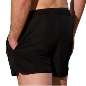 Shorts de Baño para Hombre, Color Negro, Secado Rápido, Ligeros, Cómodos, para Piscina, Vacaciones y Uso en Verano - Product Image 5