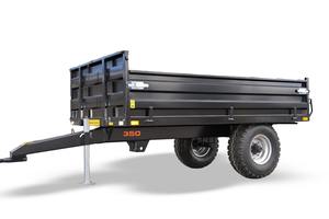 รถดัมพ์เทรลเลอร์4ล้อ8ตัน7X14เทรลเลอร์ที่มีด้านสูง4ด้านสำหรับ USA เน้นแกนมอเตอร์ - Product Image 4