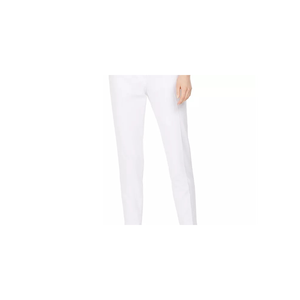Pantaloni da Donna Calvin Klein a Gamba Stretta, Vita Alta, Stile Matita, Antirughe, Bianchi, Taglia 12 - Product Image 2