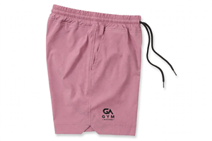กางเกงขาสั้นผู้ชาย GYM ACTIVE ผ้าเนื้อนุ่มระบายอากาศได้ดี สีพื้น เอวกลาง มีกระเป๋า สไตล์วินเทจ แฟชั่นทันสมัย เหมาะสำหรับใส่ในชีวิตประจำวัน - Product Image 4