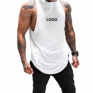 Chaleco Deportivo para Hombre, 100% Algodón, con Cierre y Cremallera, Talla Grande, Personalizable con Logotipo, Envío Directo - Product Image 6