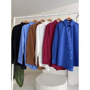 Camisa Clásica Oversize de Popelina 100% Algodón con Función Antiarrugas - 3421 - Product Image 2