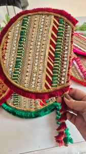 Mini éventails décoratifs, cadeaux de fête, Ramadan, Eid, Nikkah, mariage, festival, cadeaux de henné, cadeaux pour demoiselles d'honneur, cadeaux à offrir - Product Image 2