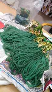 ลูกปัดหินสีเขียว Aventurine แพมคิง - Product Image 2