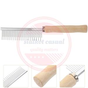 Peines para perros de Venta caliente, peines de dientes finos de acero inoxidable para perros y gatos, productos de aseo al por mayor - Product Image 4