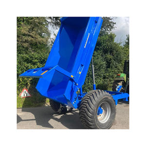 El mejor proveedor de remolque volquete/volquete de alta calidad con remolque completo de tractor agrícola con barra de tracción a la venta - Product Image 4