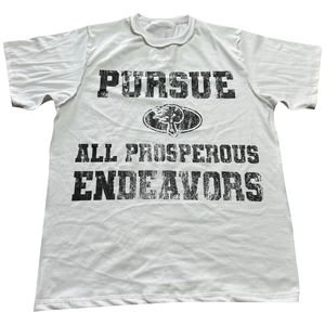 เสื้อยืดผ้าฝ้าย100% ไหล่ตกขนาดใหญ่สำหรับผู้ชายพิมพ์ลายจอใหญ่ - Product Image 1