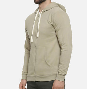 2026 nouveaux sweats à capuche personnalisés en gros, sweats à capuche à fermeture éclair intégrale, sweats à capuche en polaire vierges de haute qualité, unisexe, pour hommes - Product Image 1