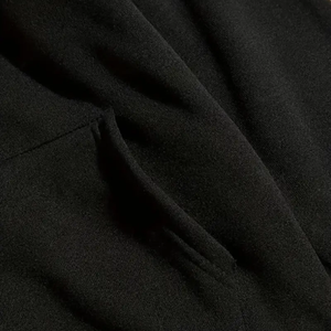 Sweats à capuche OEM Survêtement unisexe Polaire Logo personnalisé Noir Bulk Heavyweight Plain Broderie Sweats à capuche pour hommes Fashion Long Sleeve - Product Image 2