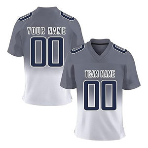 Maillots de football américain personnalisés Plus XL ensembles de shorts imprimés par sublimation pour les derniers jeux maillot de football universitaire vierge - Product Image 5