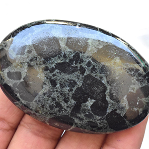 Best Quality <b>Pink</b> Tourmaline Quartz Palmstone <b>Healing</b> Crystal - Product Image 2
